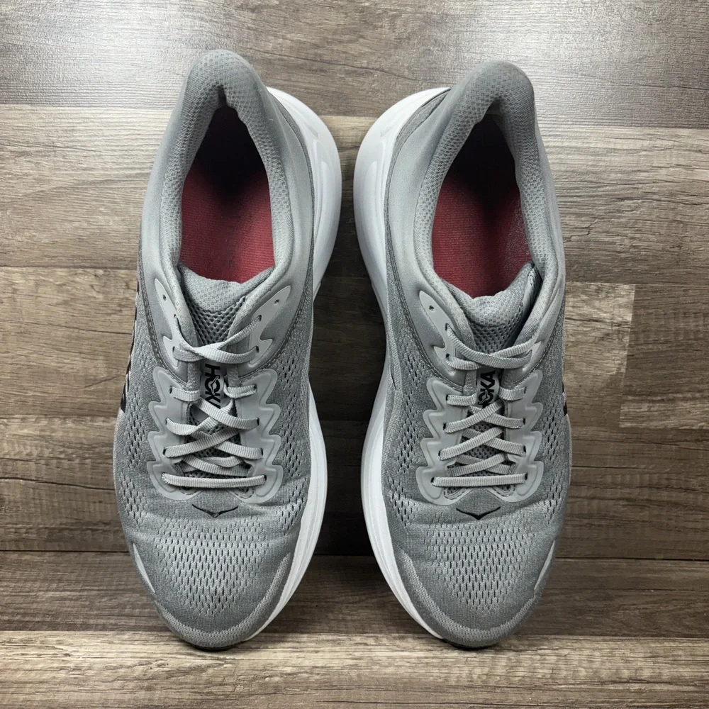 Hoka Bondi 9 Gray Mens US Size 13 EUR 48 1162011 GCTC Running Shoes